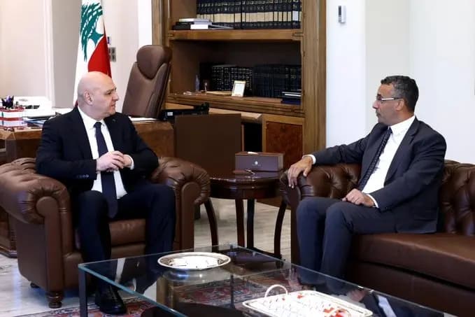 هاني في بعبدا.. لدعم مزارعي الجنوب
