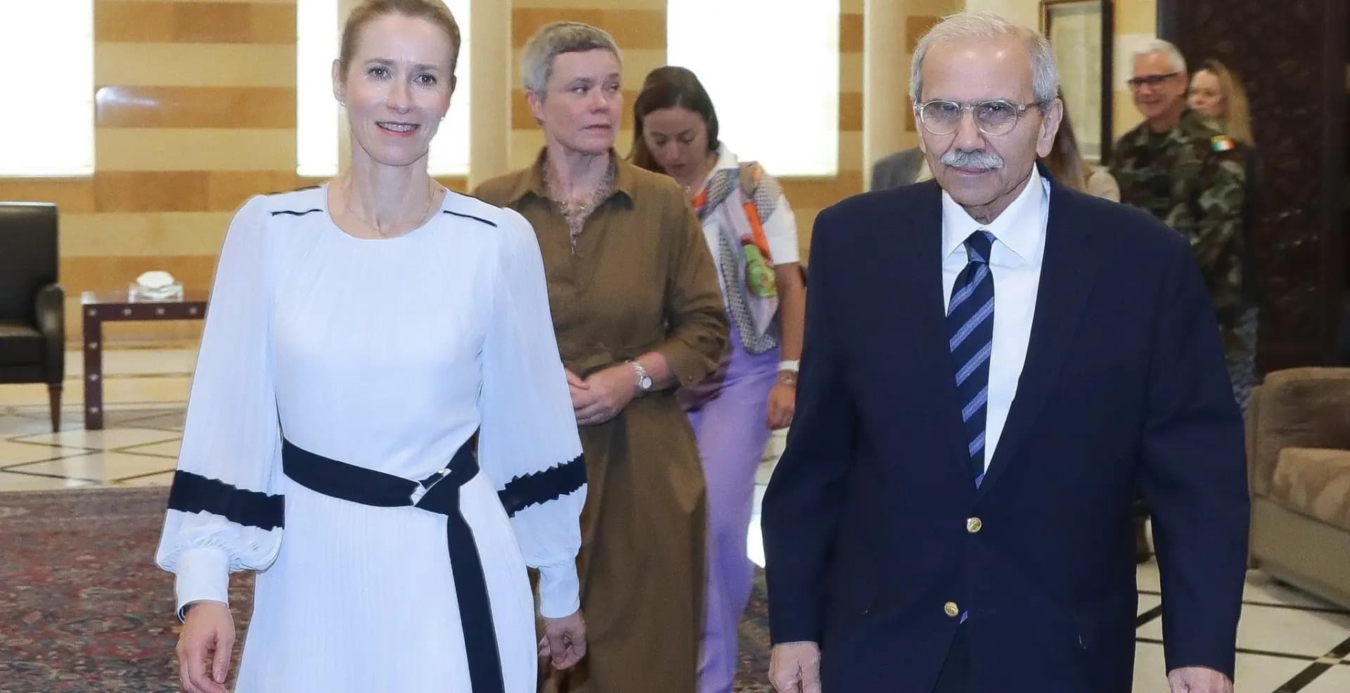 سلام وكالاس يبحثان تنفيذ الإصلاحات وتعزيز مؤسسات الدولة