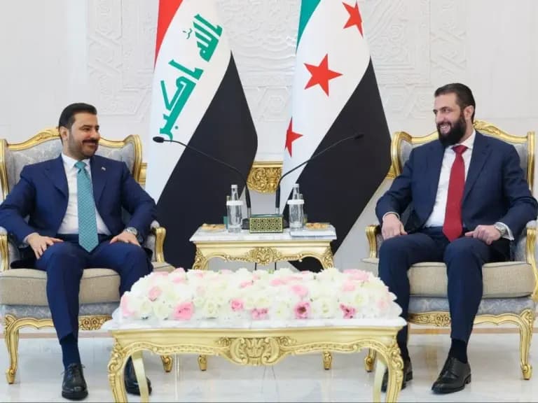 الشرع يستقبل الزيدي.. وبحث في "تطوير التعاون"