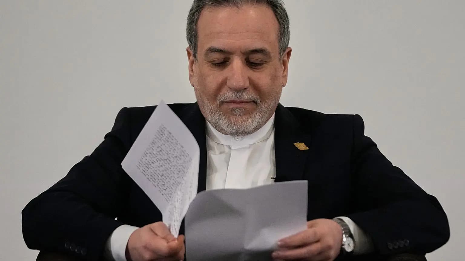 عراقجي: مسار التفاوض مستمر
