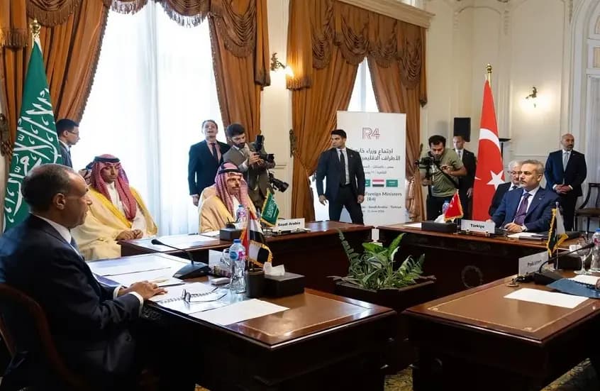 فيدان يبحث التطورات الإقليمية مع نظيريه المصري والسعودي