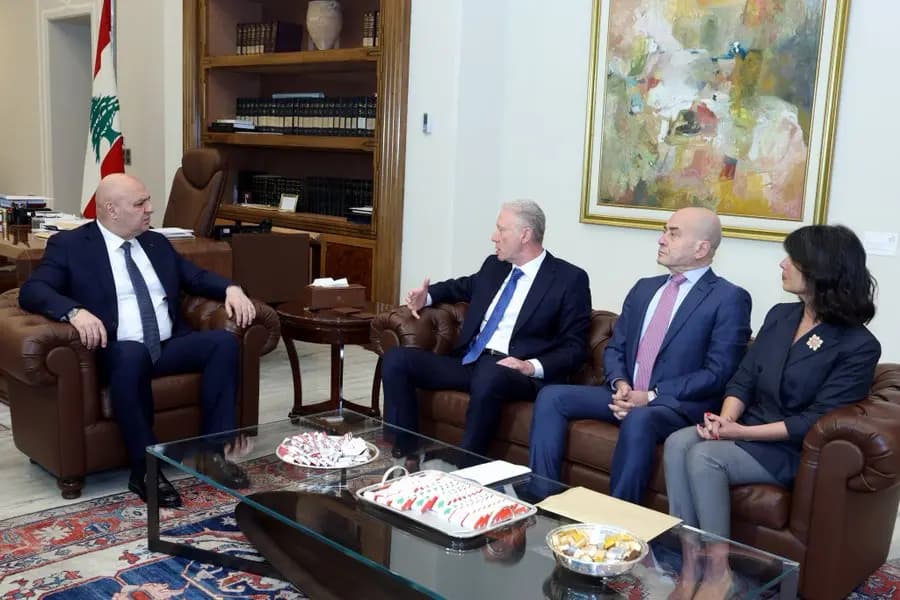 رجي في بعبدا.. و هذا ما عرضه مع عون