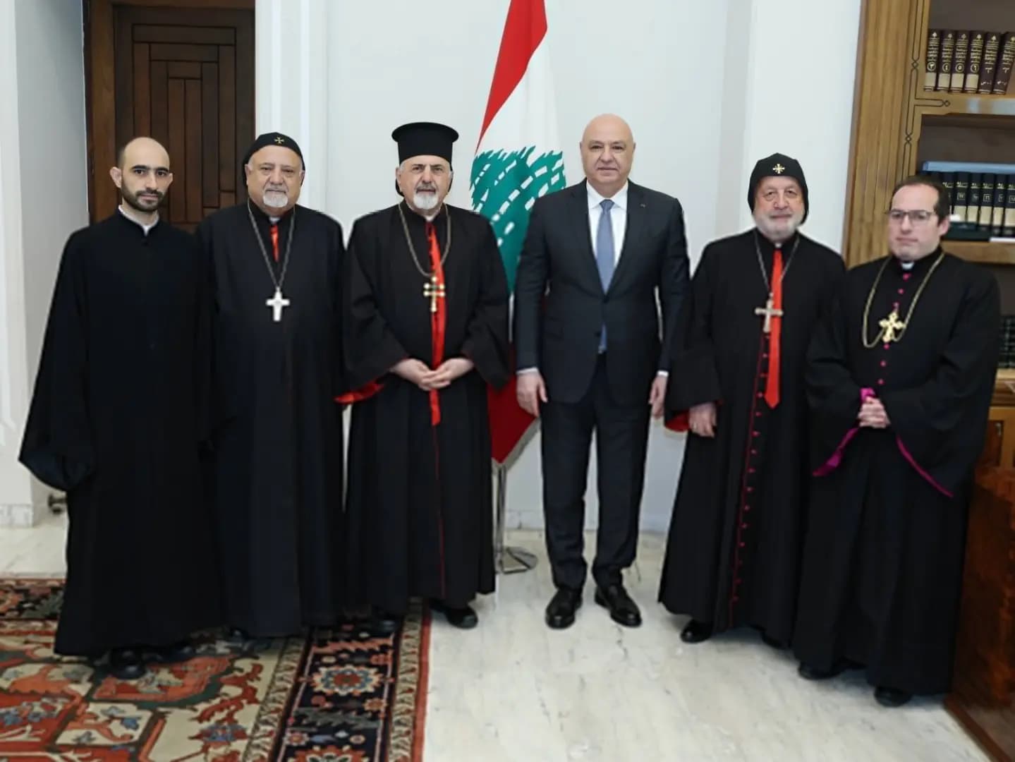 البطريرك يونان يثمن جهود الرئيس عون من أجل لبنان