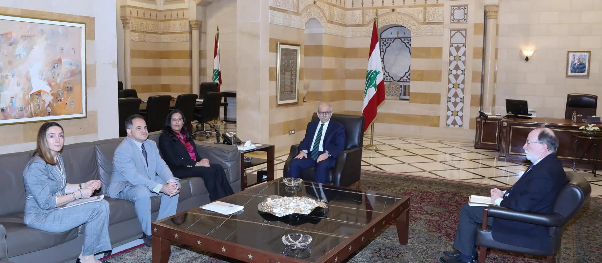 الإعمار والطاقة في صلب لقاء سلام والبنك الدولي