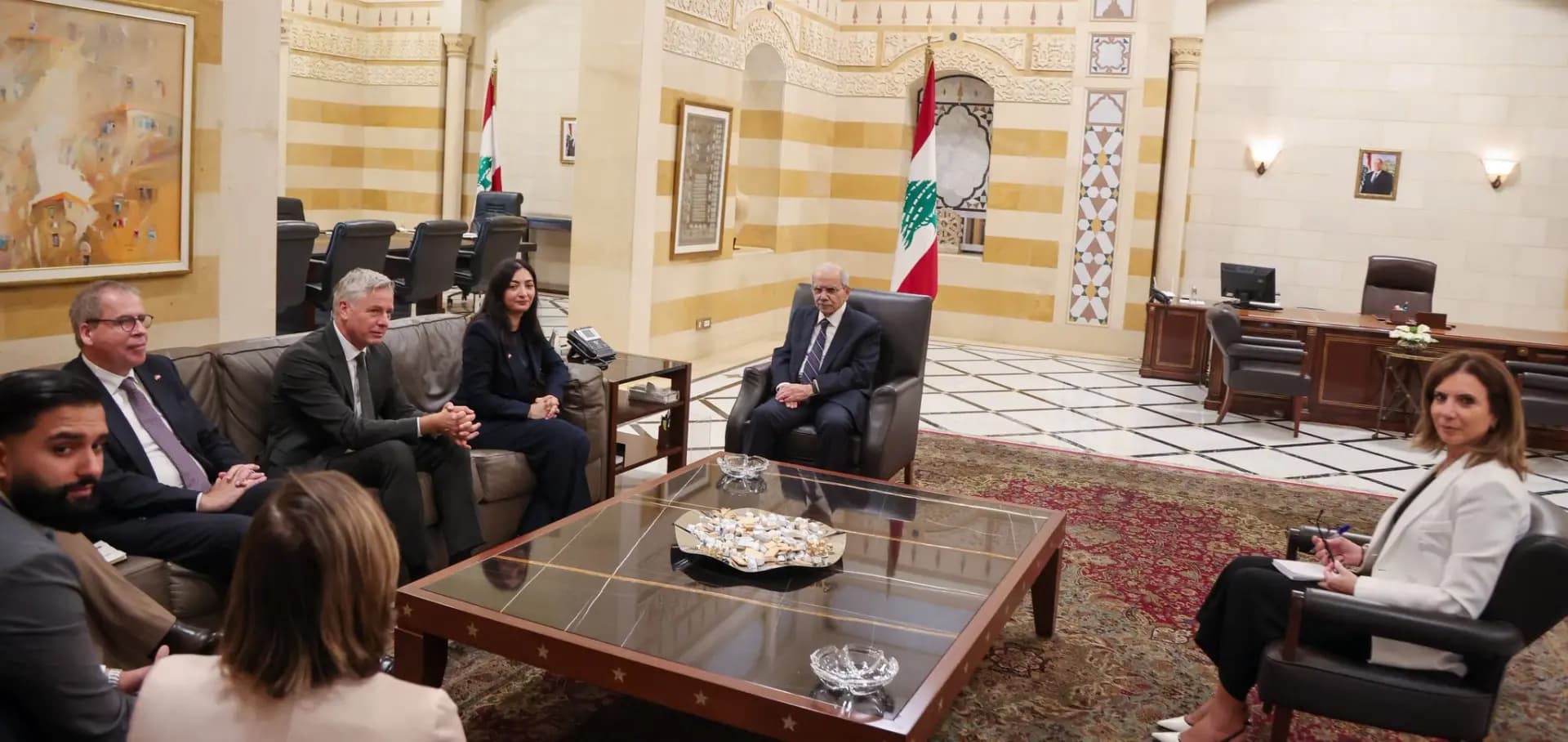 سلام يبحث مع رادوفان دعم التعافي وإعادة الإعمار