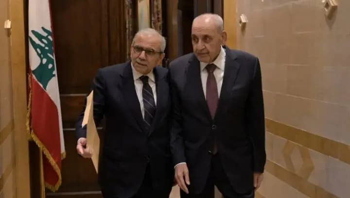 "قبيل توجهه إلى واشنطن".. سلام يتصل ببري!