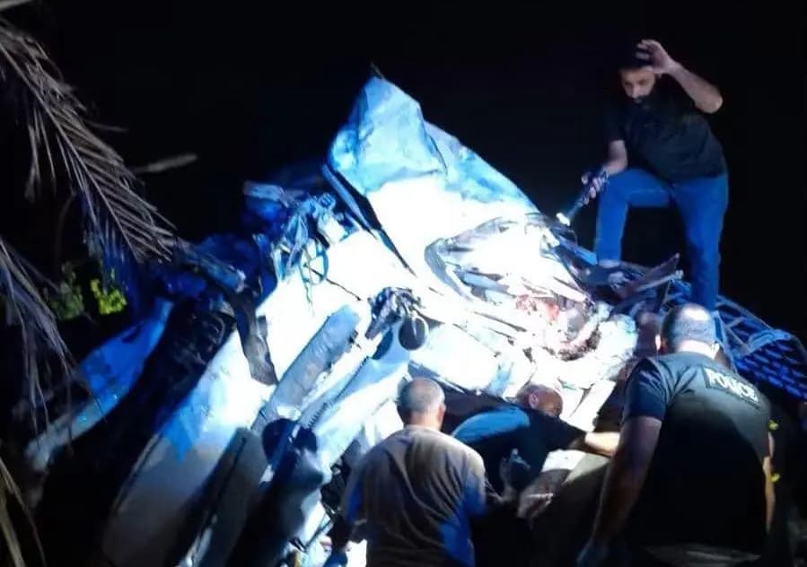 حادث مروّع على مفرق سبلين.. قتـلى وجرحى!