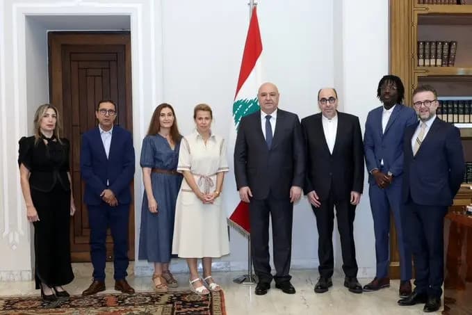 عون يطلع على حماية حقوق المؤلف