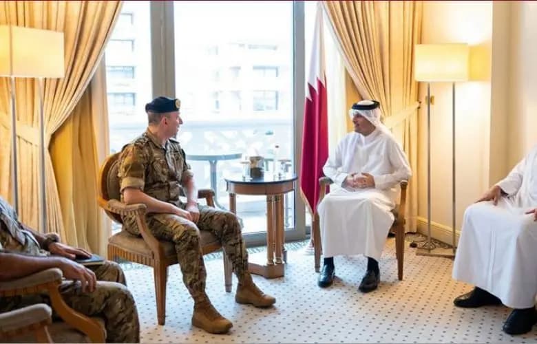 هيكل يلتقي رئيس الوزراء القطري.. وتأكيد على استمرار دعم الجيش