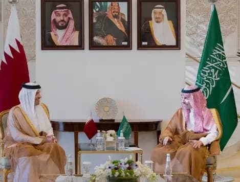قطر و السعودية تؤكدان دعمهما لجهود تسوية الخلافات "دبلوماسيا"