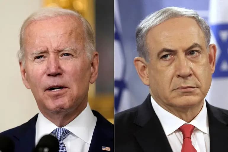بشأن محور فيلادلفيا.. تعهد من نتنياهو لبايدن