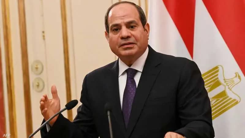 السيسي يهنئ عون