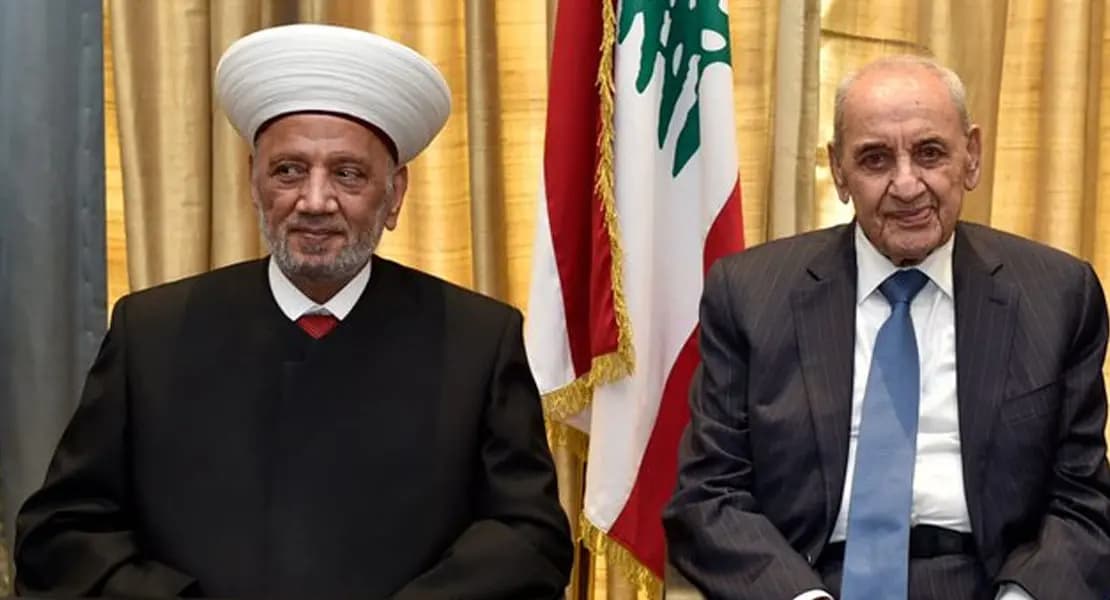 بري يشكر دريان على مواقفه الأخيرة