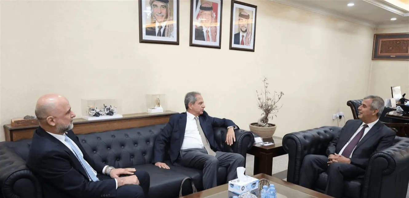 من الأردن.. الصدي يبحث الربط الكهربائي واستجرار الغاز