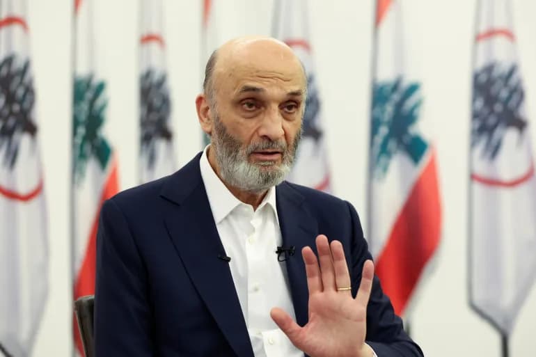 جعجع التقى السفير الكندي في معراب