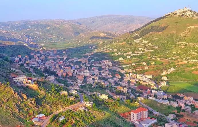 حريق في جبل المنارة
