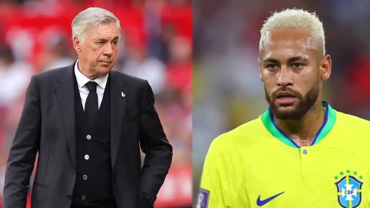 أنشيلوتي يثير الشكوك: هل يشارك نيمار في كأس العالم؟
