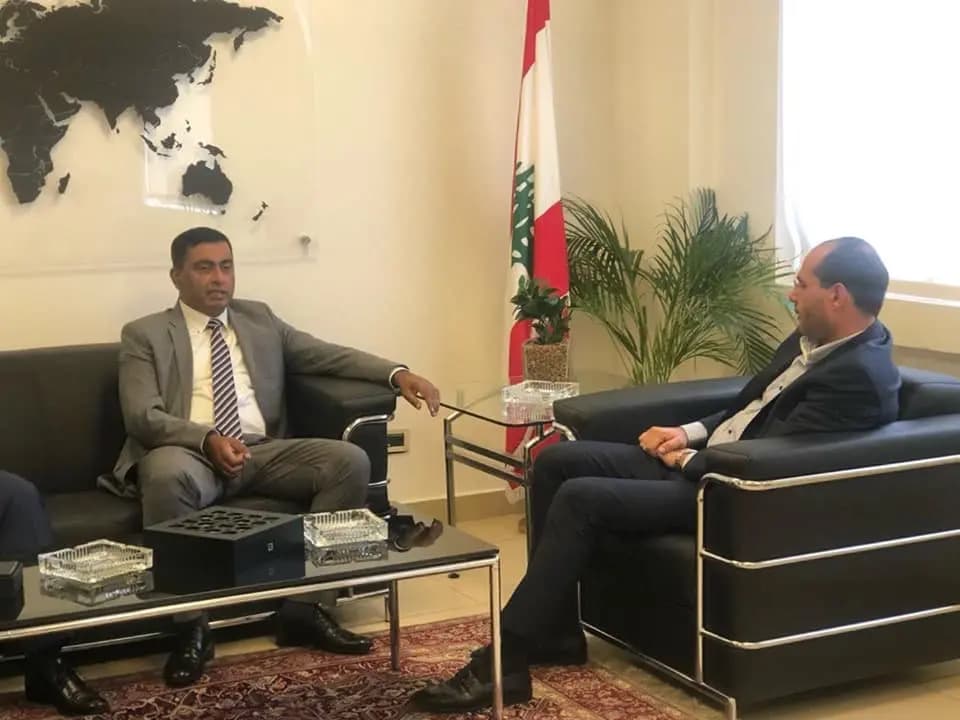 الوزير مراد استقبل سفير باكستان