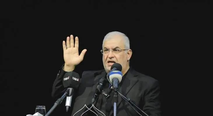 رعد: المقاومة اليوم مطلقة اليد من أي نقطة في لبنان الى أي نقطة في فلسطين