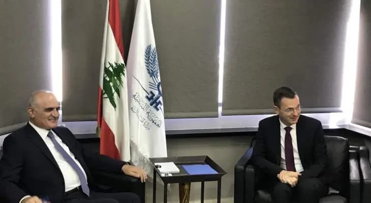 خليل عرض مع وفد من مؤسسة التمويل الدولية القيام بعدد من مشاريع البنى التحتية