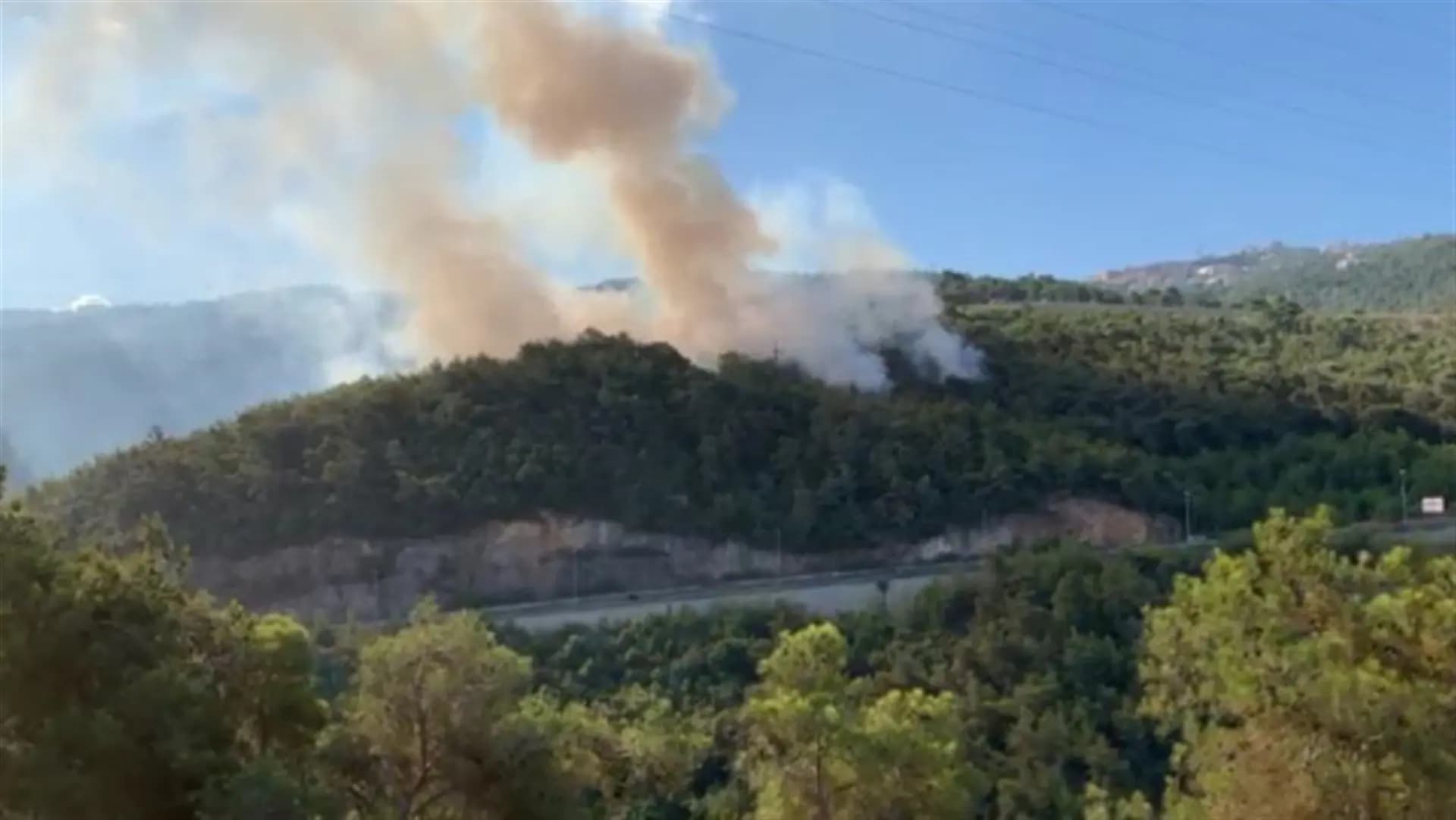 الحريق مفتعل !