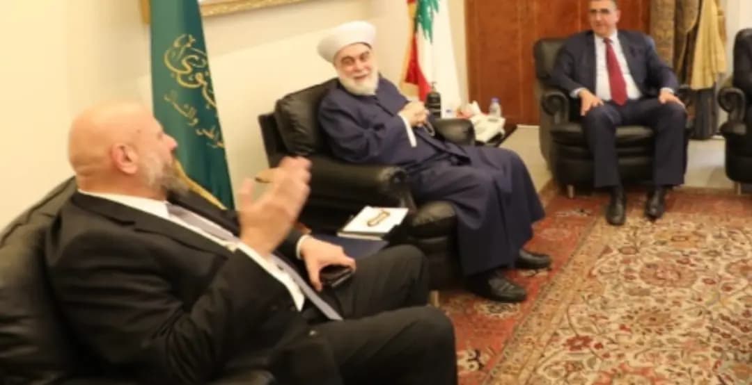 إمام يلتقى الوزير حجار والمحافظ نهرا