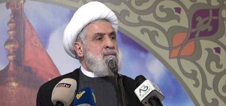 قاسم: من الاستحالة ان يحصل توطين للفلسطينيين في لبنان