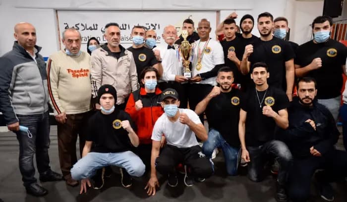 نادي الدفاع بطل لبنان في الملاكمة لنوادي الدرجة الاولى للرجال