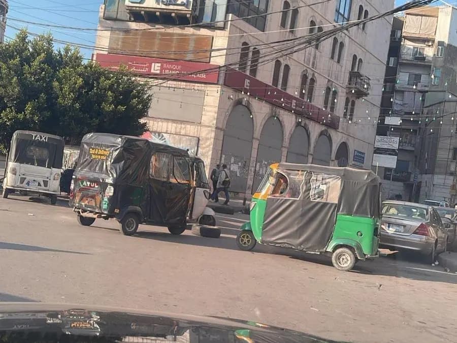 انتفاضة العجلات الثلاث في قلب طرابلس!