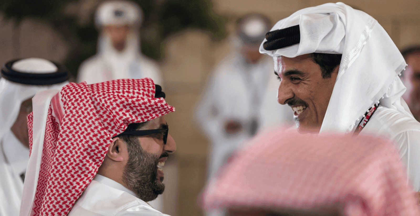 أمير قطر يواكب اللحظات الحاسمة لجائزة “قطر الكبرى"