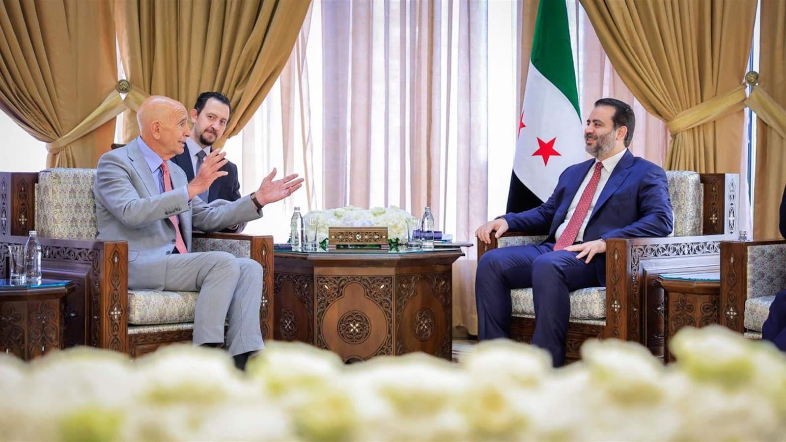 الشيباني يستقبل باراك