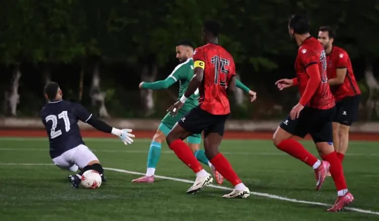 بثلاثية.. النجمة يفوز على الحكمة