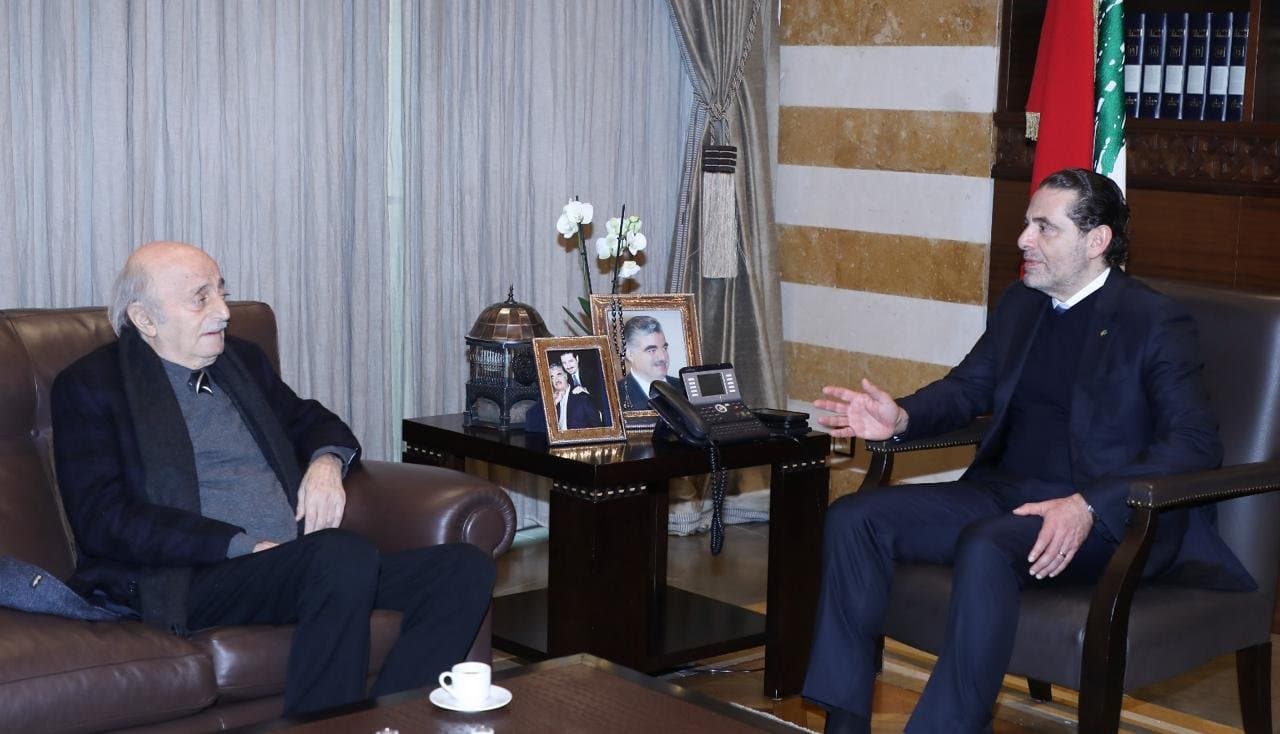 جنبلاط يزور الحريري.. ماذا جرى في اللقاء؟