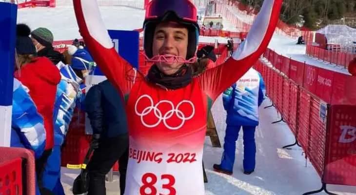 سفير اليابان ثمن آداء المتزلجة اللبنانية مانون عويس التي حلت بالدرجة 46 بالألعاب الأولمبية في بكين