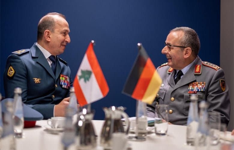"لقاءات رفيعة" لـ"قائد الجيش" في ألمانيا