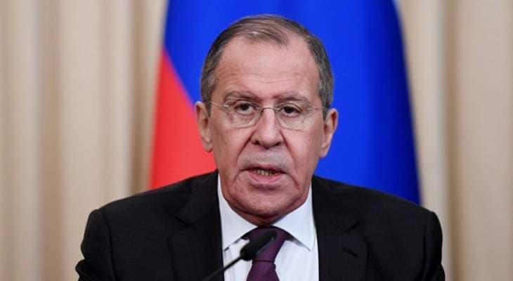 لافروف: سنرد بحزم على أي استهداف للعسكريين الروس في سوريا